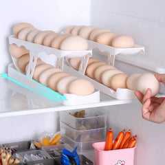 Automatic Scrolling Egg Rack Holder