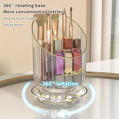 GlamSpin Makeup Organizer
360° Rotating Makeup Brush Holder