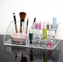 Clear Plastic Makeup Organizer Cosmetic Storage Box