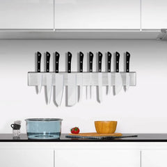 Stainless Steel Magnetic Knife Organizer