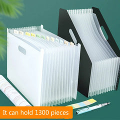 Desk File Folder Document Organizer - Multilayer Storage Holder for School and Office Stationery, A4 Paper