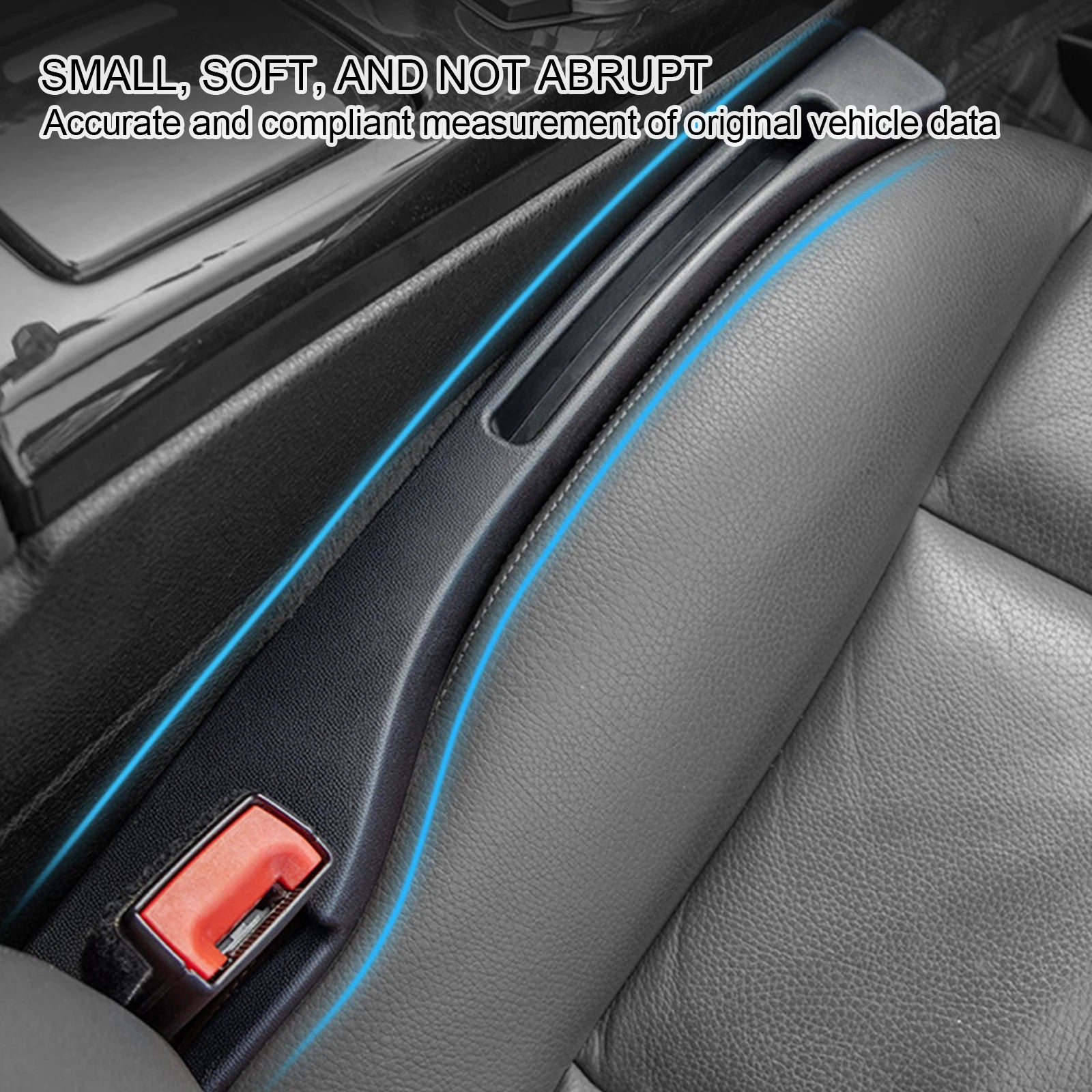 Car Seat Gap Filler - Leak-proof Strip for Universal Car Interiors