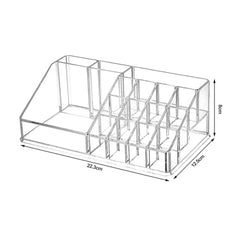 Clear Plastic Makeup Organizer Cosmetic Storage Box