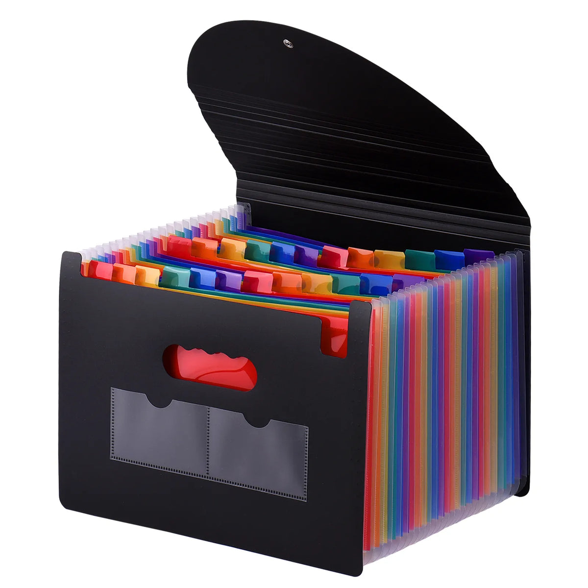 24 Pockets Expanding File Organizer with Cover