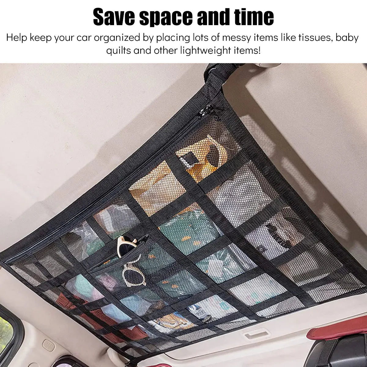 Car Ceiling Storage Organizer