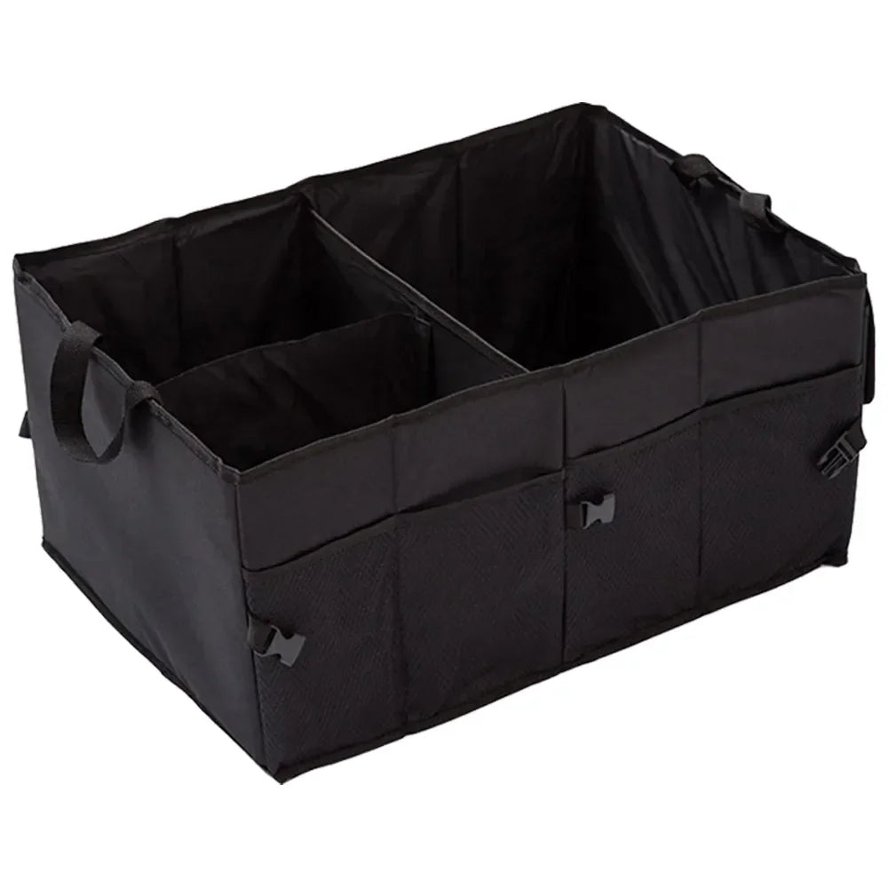 Car trunk foldable organizer