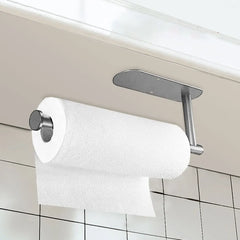 Stainless Steel Paper Towel and Cling Film Hanging Rack